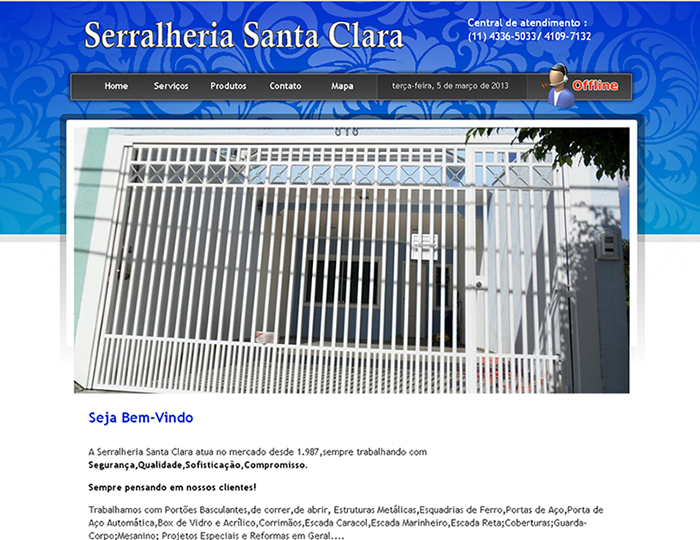 Site para serralheria